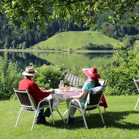 Ferienhof Obergasser Und Bergblick Villa Weissensee Buitenkant foto