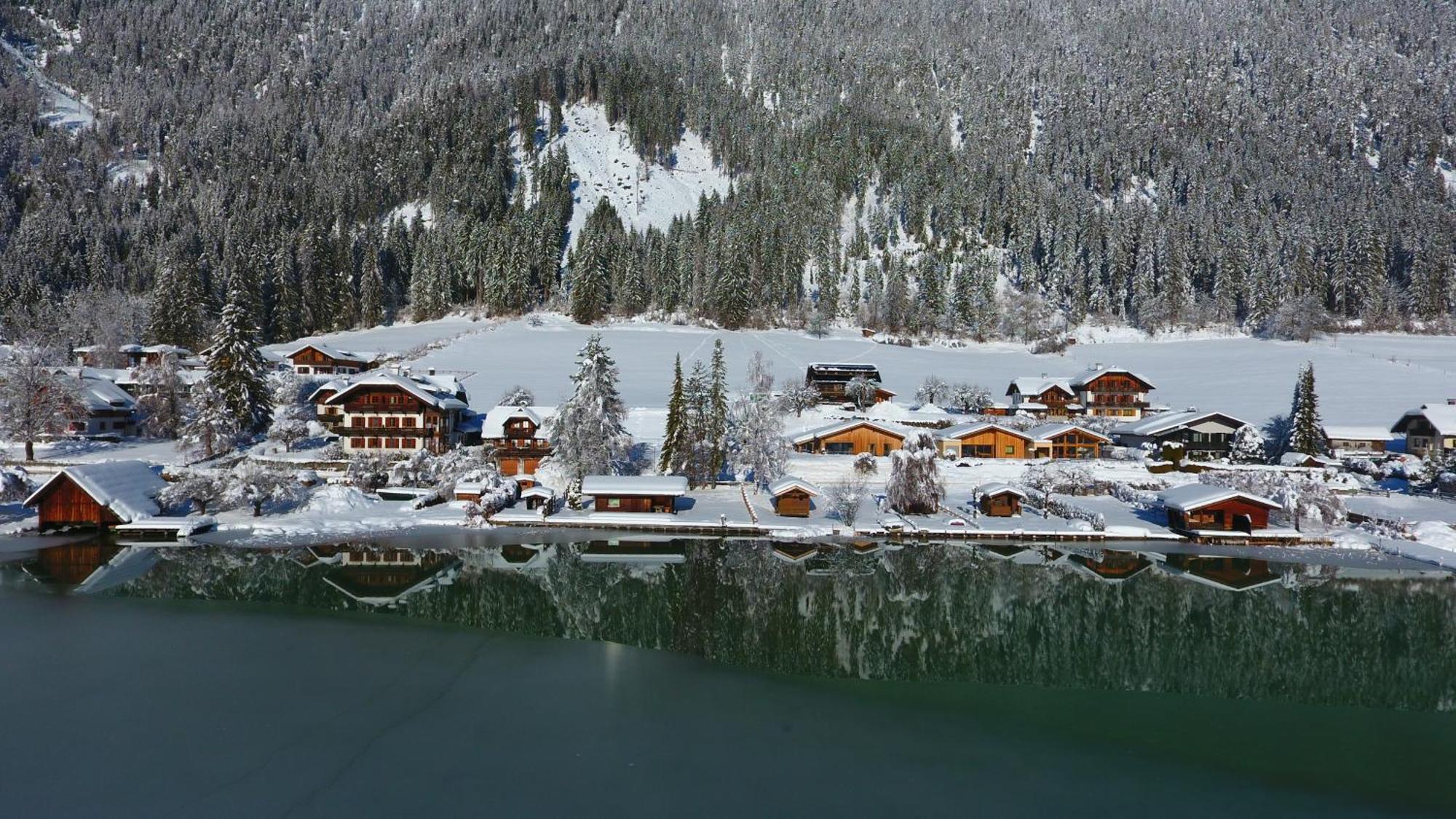 Ferienhof Obergasser Und Bergblick Villa Weissensee Buitenkant foto