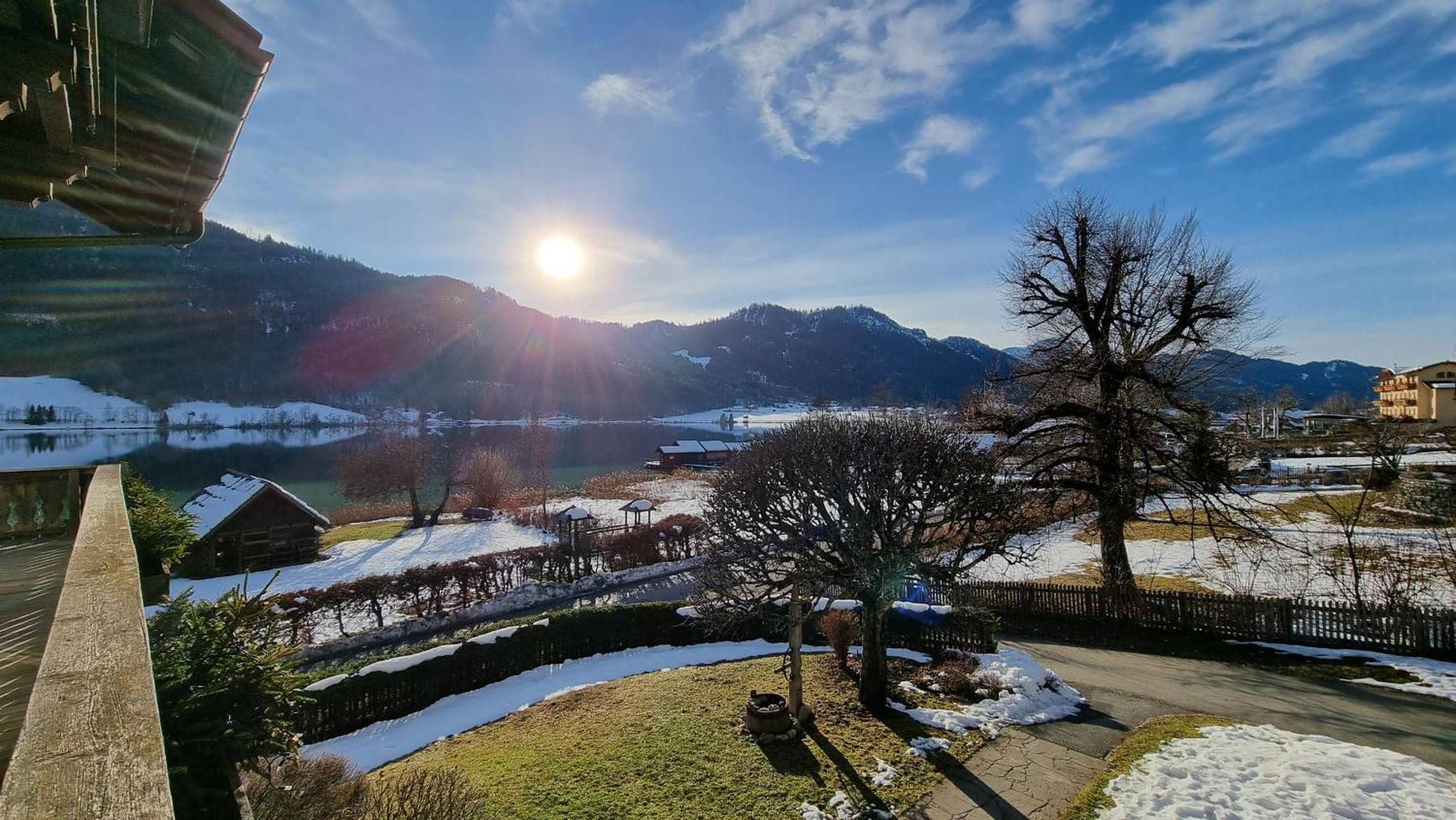 Ferienhof Obergasser Und Bergblick Villa Weissensee Kamer foto