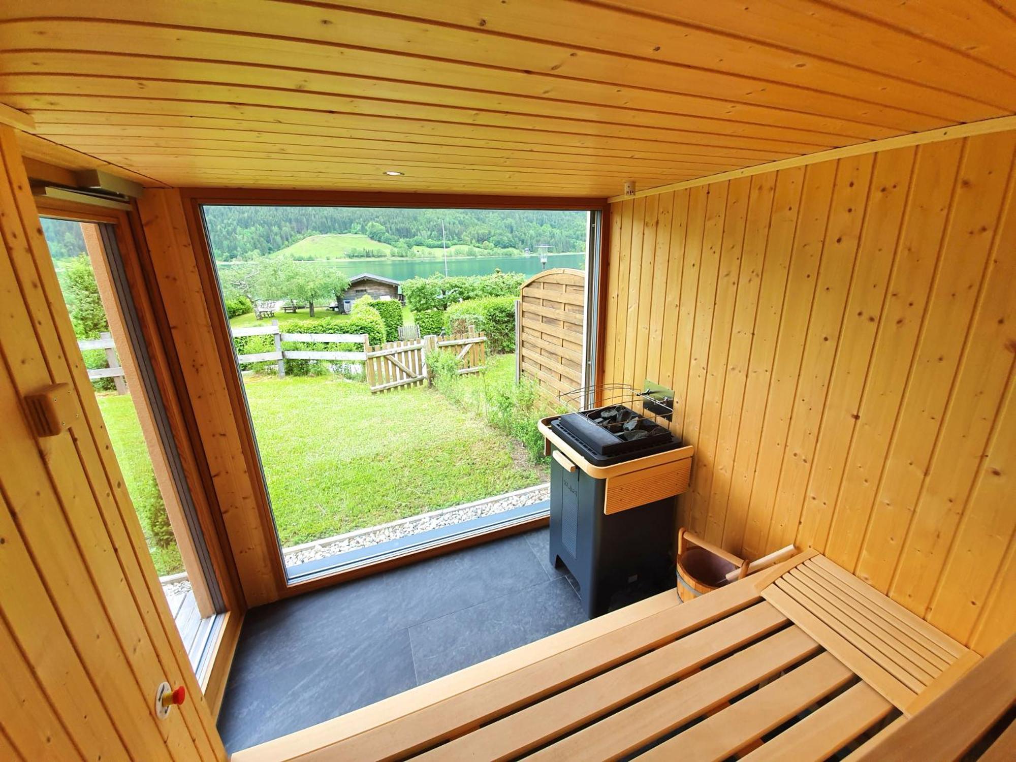 Ferienhof Obergasser Und Bergblick Villa Weissensee Kamer foto