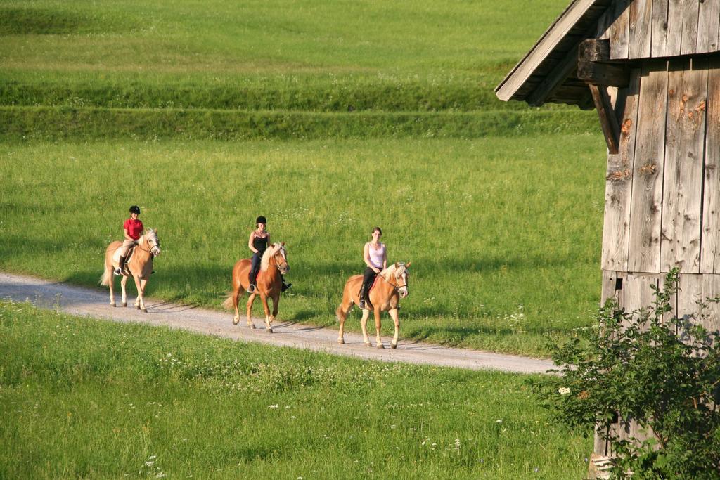 Ferienhof Obergasser Und Bergblick Villa Weissensee Buitenkant foto