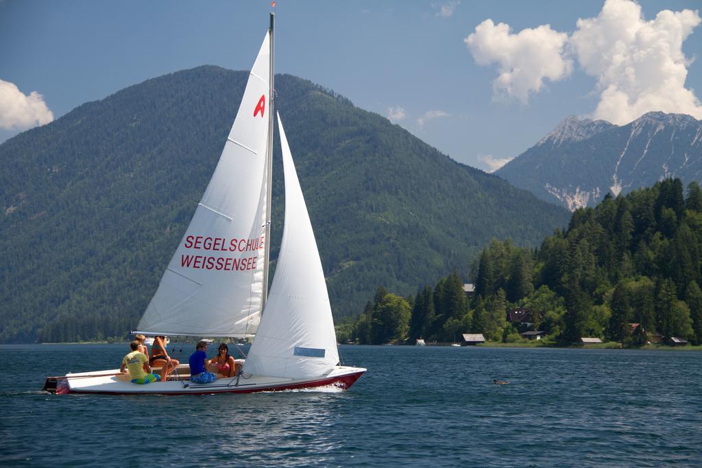 Ferienhof Obergasser Und Bergblick Villa Weissensee Buitenkant foto