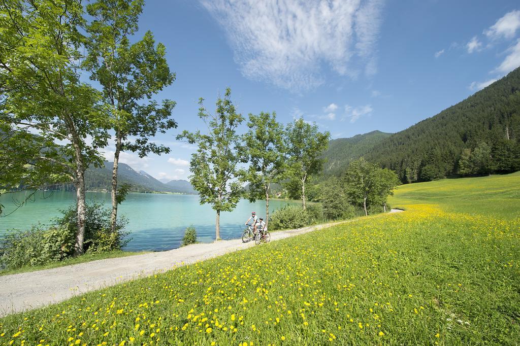 Ferienhof Obergasser Und Bergblick Villa Weissensee Buitenkant foto