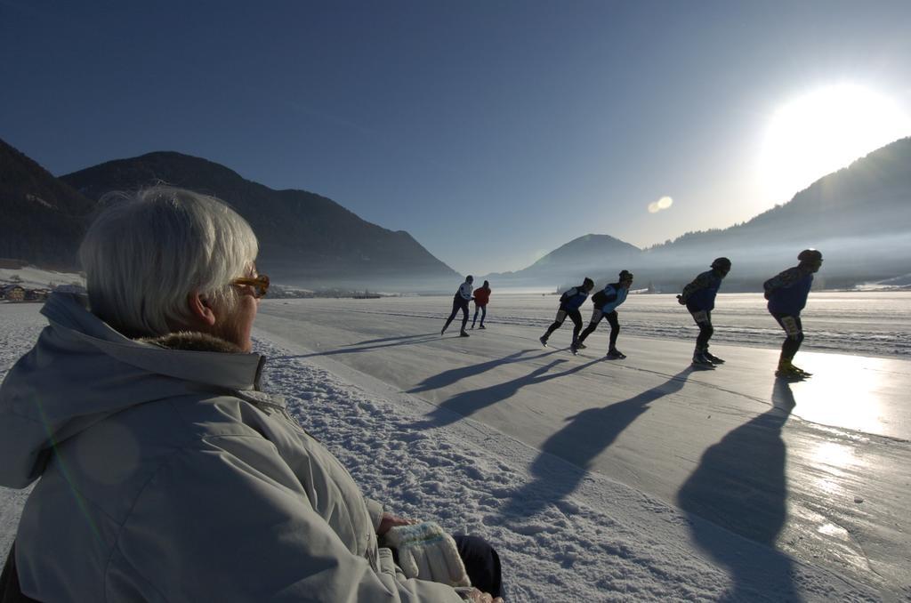 Ferienhof Obergasser Und Bergblick Villa Weissensee Buitenkant foto